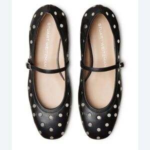 Stuart Weitzman Claris Stud ballet flats